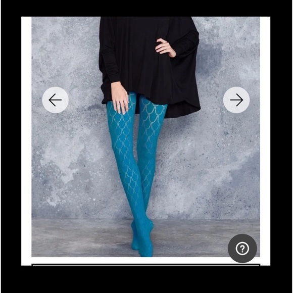 Blackmilk Other - Blackmilk Teal Mermaid Hoisery FINAL PRICE